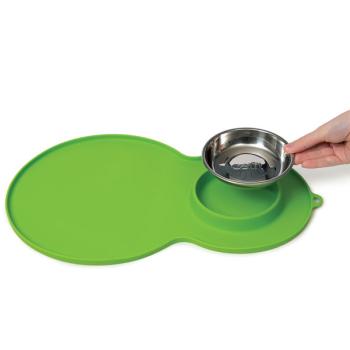 Preview: Silikonmatte Erdnuss mit Napf von Catit